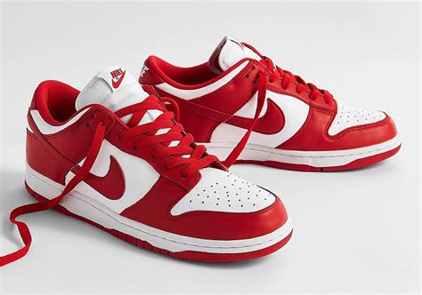 nike dunk low rot weiß|Weiße, rote Nike Dunk 